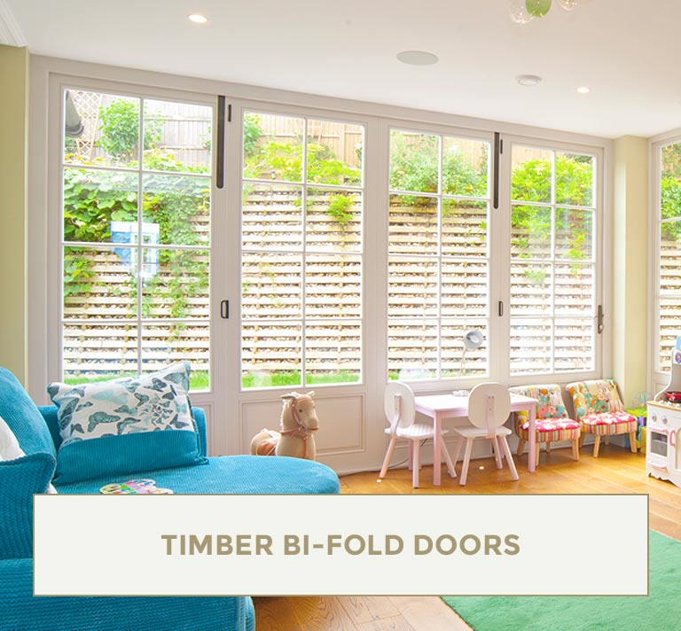 Bespoke Timber Bi-fold Doors in South West London and Surrey