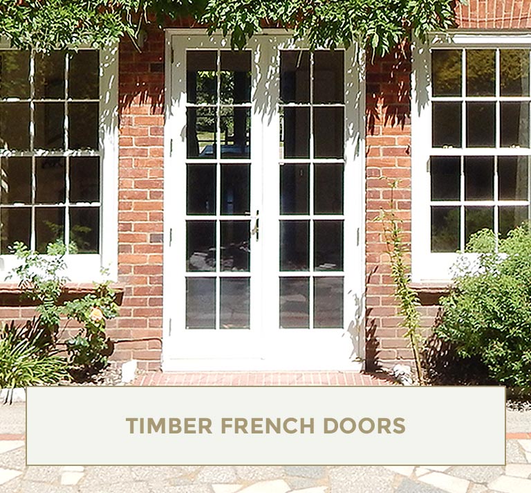 Custom-made French doors in South West London and Surrey