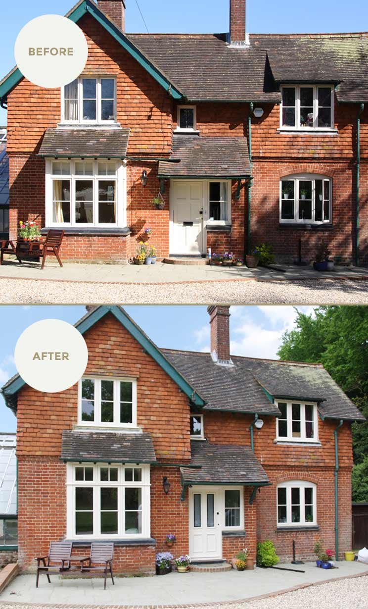Authentic feel. Before these 250-year-old windows could be replaced, it had to have the approval from the National Trust. The end result was more than complementary and the period house kept its character and looks.