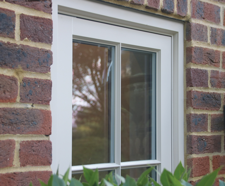 Edwardian casement close up