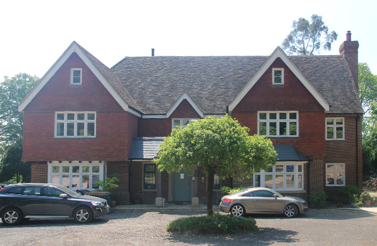 Recessed faithful Edwardian Casement windows and French Doors for traditional newbuild home in Purley, Surrey