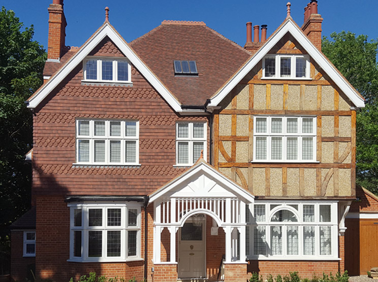 Replacement Recessed Edwardian Casement windows and doors in Surbiton, London