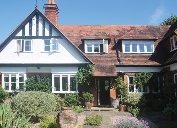 Replacement Flush Casement in Cottage style windows and doors for this rustic cottage in Hindhead, Surrey