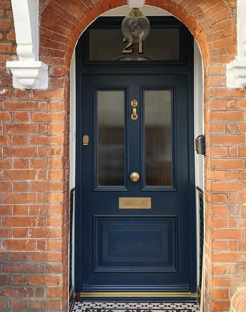 Unique Edwardian Replica Entrance Door with exclusive panel Design