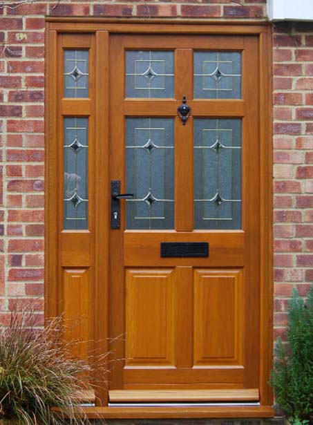 1930’s Stained Entrance Door
