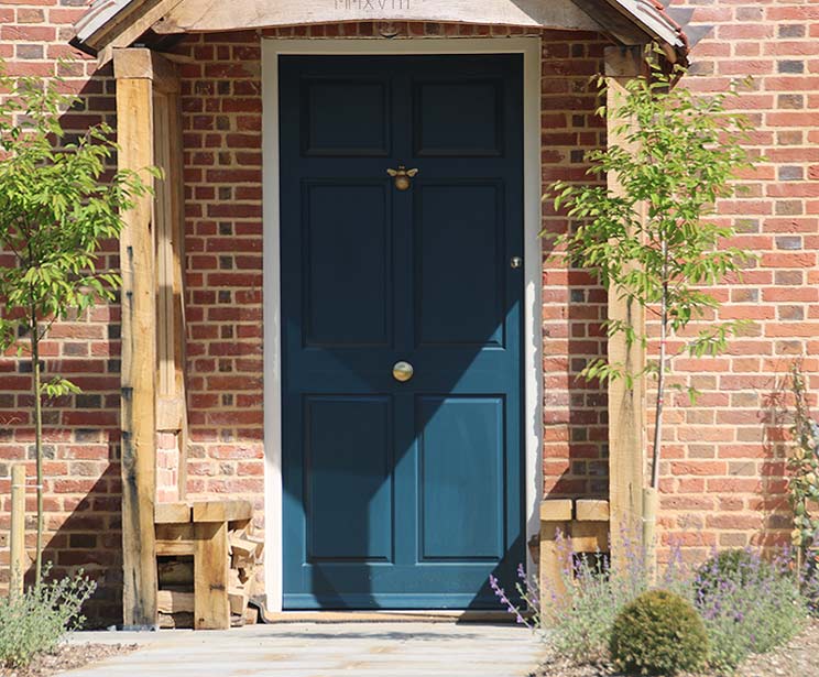 Georgian (Colonial Design) Plain Panel Entrance Door