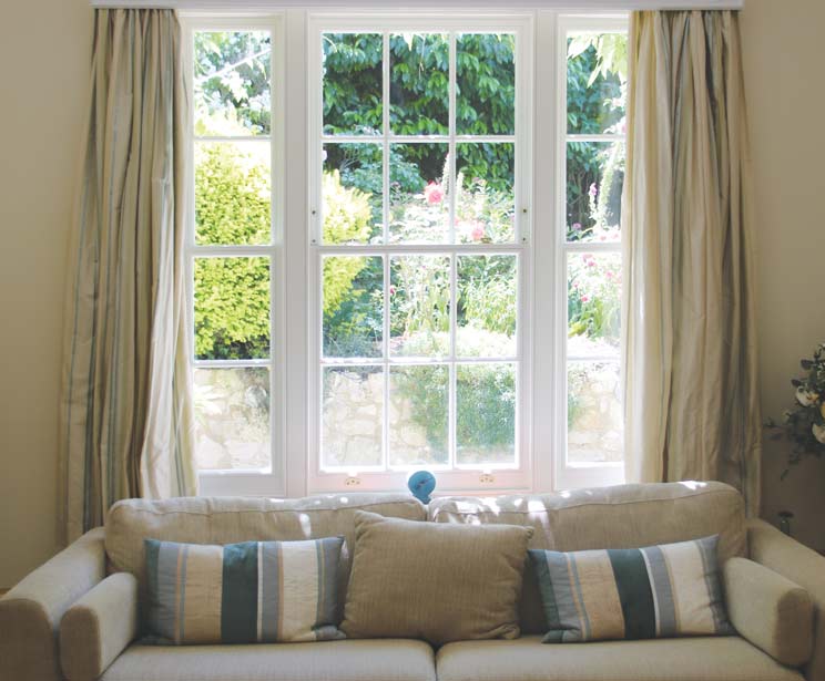 Triple Sash Window
