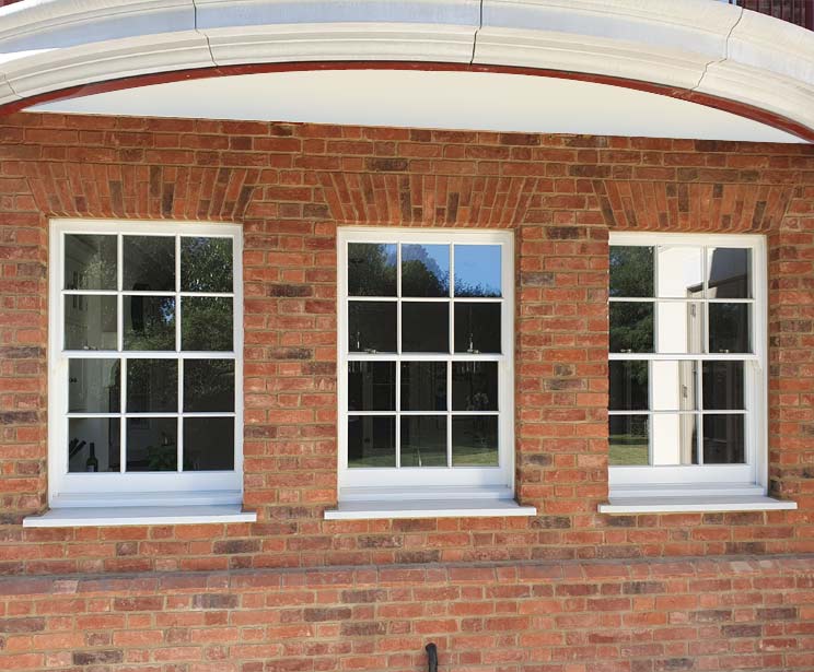 Small Pane Georgian Sash Windows