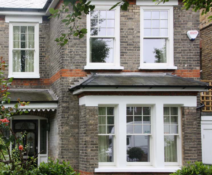 Traditional Edwardian Sash Windows