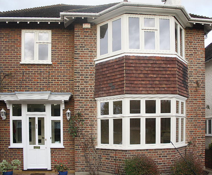 Replacement timber casement windows for this cottage in Thames Ditton